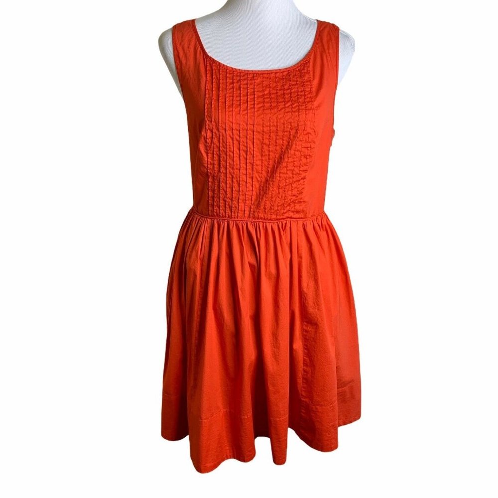 Moulinette Soeurs Fit & Flare Pleated Dress